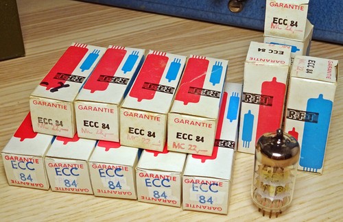 Konvolut 12x röhre rft ecc84 - rft,