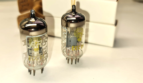 Matched tubes ecc81 12at7 - ecc81,